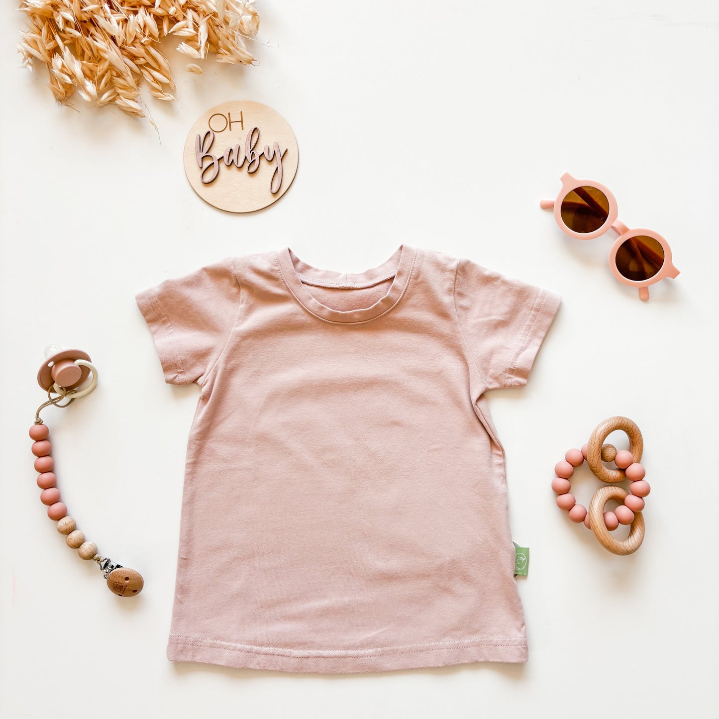 T-Shirt für Baby und Kind, Nude