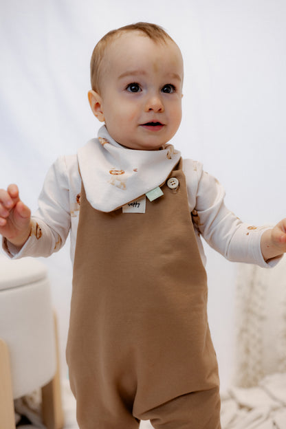 Wendbares Baby-Set aus Bio-Stoff - Löwen