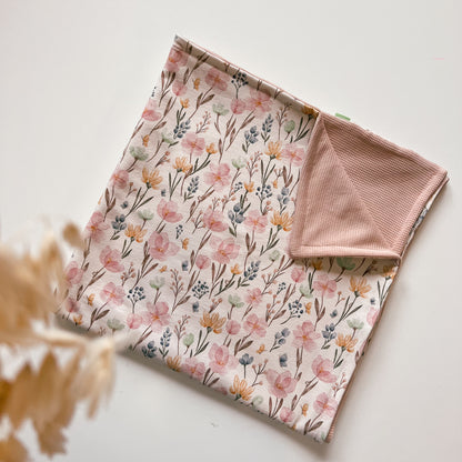 Babydecke  Blumen