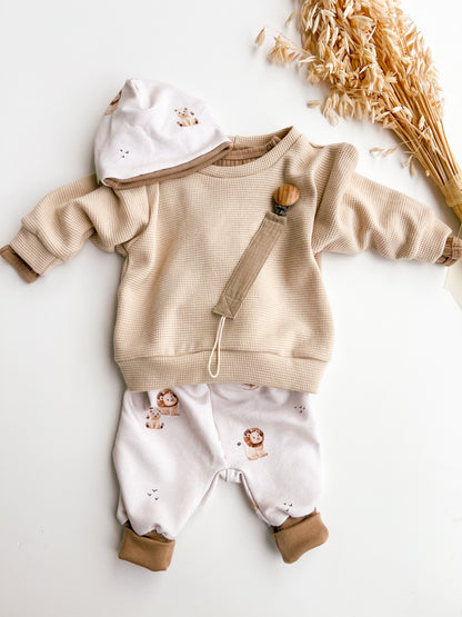 Baby und Kind Set Löwen
