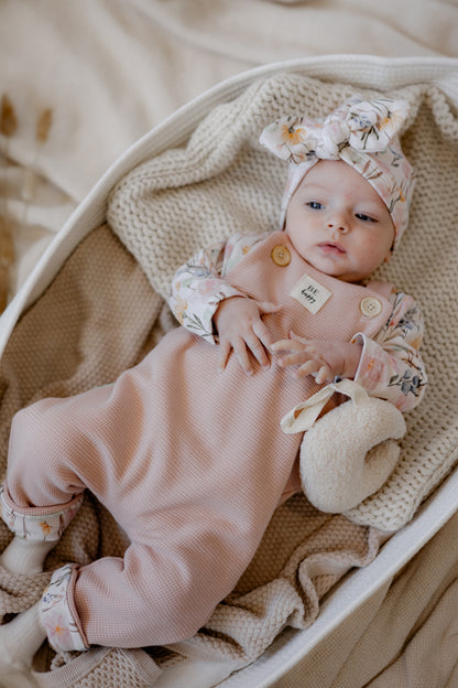Wendbarer Baby Latzhosen, Floral
