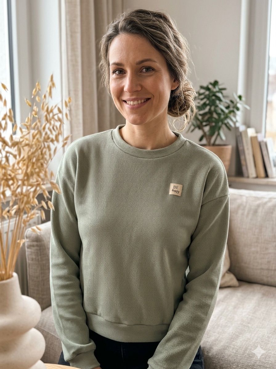 Frauen Pullover Oversized in Mint