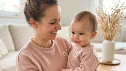 Frauen Pullover Oversized in Nude