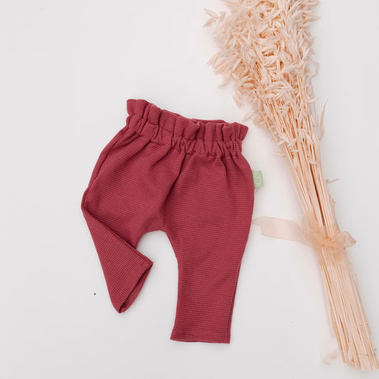 Paperbag Hose - Himbeere