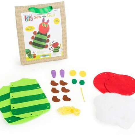 Eric Carle, Raupe Nimmersatt Bastelset Filz, Sew-n-Stuff